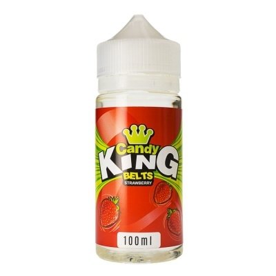 Купить Candy King Strawberry Belts (Ягодный леденец, Лакрица), 100 мл, 0 %