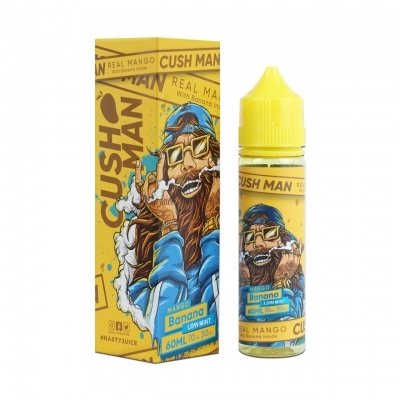 Купить Nasty Juice Cush Man Mango Banana (Манго и Банан), 60 мл, 0 %
