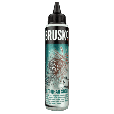 Купить Brusko Ягодная хвоя, 60 мл, 0 %