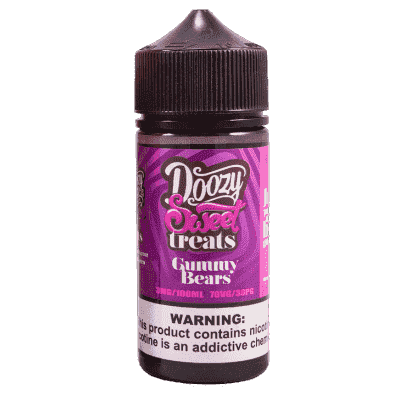Купить Doozy Sweet Gummy Bears (Мармеладные мишки, Черная смородина), 100 мл, 0,3 %