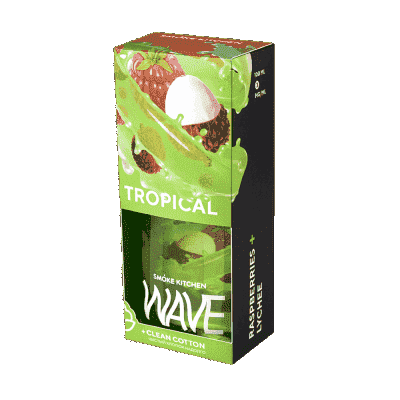 Купить Smoke Kitchen Wave Tropical (Личи, Малина), 100 мл, 0 %