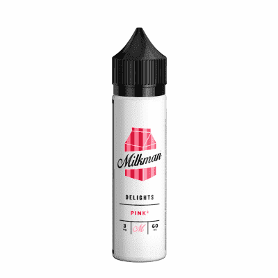 Купить The Milkman Delights Pink2 (Сливочная ириска, Клубника), 60 мл, 0,3 %