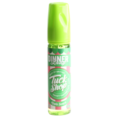 Купить Dinner Lady Tuck Shop Apple Sours (Конфеты, Яблоко), 60 мл, 0 %
