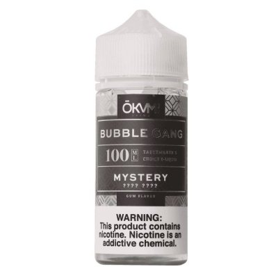 Купить Okami Bubble Gang Mystery Shortfill (Жвачка с загадочным вкусом), 100 мл, 0 %
