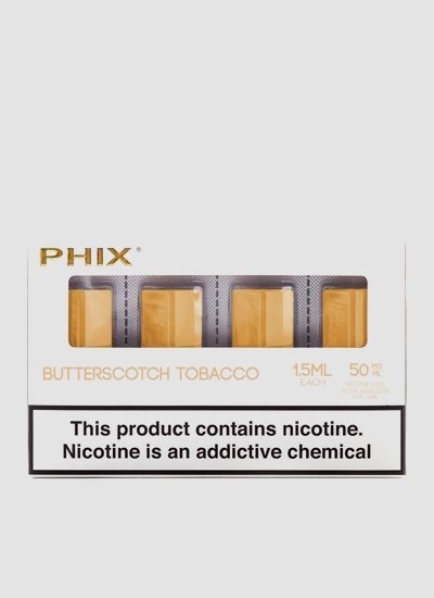 Купить Картридж Phix Butterscotch Tobacco (Табак, Ириска) х 4