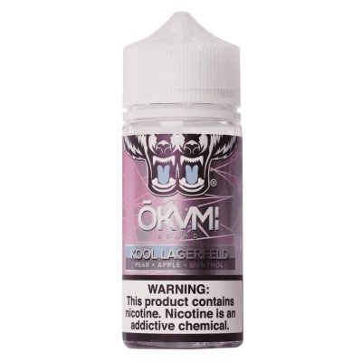 Купить Okami Kool Lagerfeld Shortfill (Груша, Яблоко, Ментол), 100 мл, 0 %