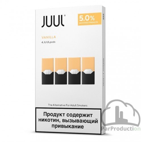 Купить Картридж Juul Labs JUUL Ваниль x 4