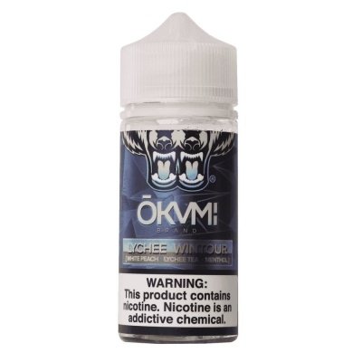 Купить Okami HLychee Wintour Shortfill (Персиковый чай, Личи, Ментол), 100 мл, 0 %