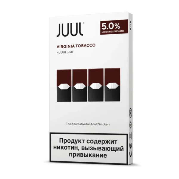Купить Картридж Juul Labs JUUL Virginia Tobacco x 4