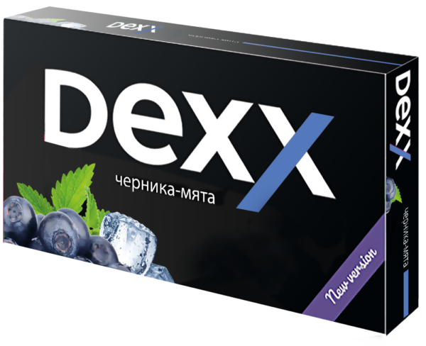 Купить Dexx - Черника мята, 600 затяжек, 12 мг (1,2%)