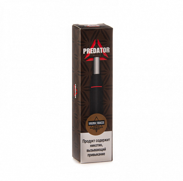 Купить Predator space - Virginia Tobacco (табак верджиния) , 1000 затяжек, 20 мг (2%)