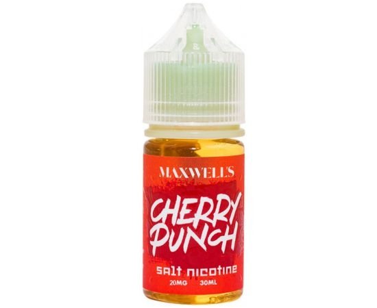 Купить Maxwell's Salt CHERRY PUNCH 30/20 HYBRID, 30 мл, 2 %