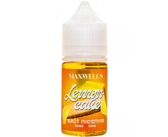 Купить Maxwell's Salt LEMON CAKE 30/35, 30 мл,  3,5 %