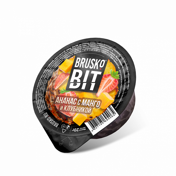 Купить Brusko BIT - Ананас с манго и клубникой 20 г