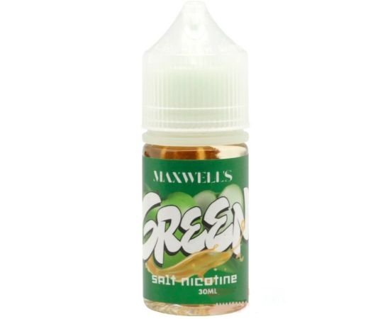 Купить Maxwell's salt - Green (Яблочный нектар) 30мл, 12 мг/мл