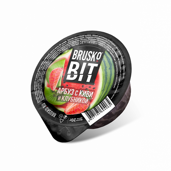 Купить Brusko BIT - Арбуз с киви и клубникой 20 г