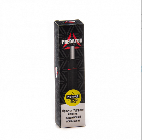Купить Predator space - Pineapple (ананас) , 1000 затяжек, 20 мг (2%)