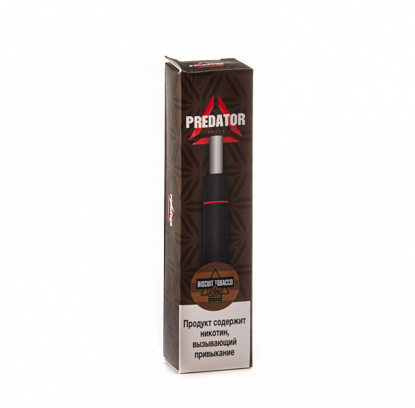 Купить Predator space - Biscuit Tobacco (бисквит-табак) , 1000 затяжек, 20 мг (2%)
