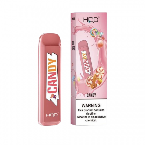 Купить HQD Mega - Candy (Мармелад) , 1800 затяжек, 20 мг (2%)