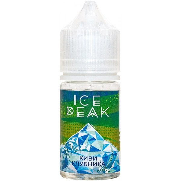 Купить Ice Peak Salt - Киви и клубника, 30мл, 0 мг/мл