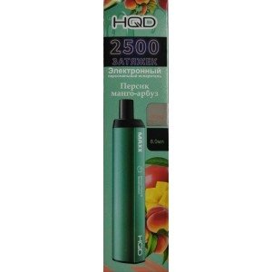 Купить HQD Maxx - Манго-персик-арбуз, 2500 затяжек, 20 мг (2%)