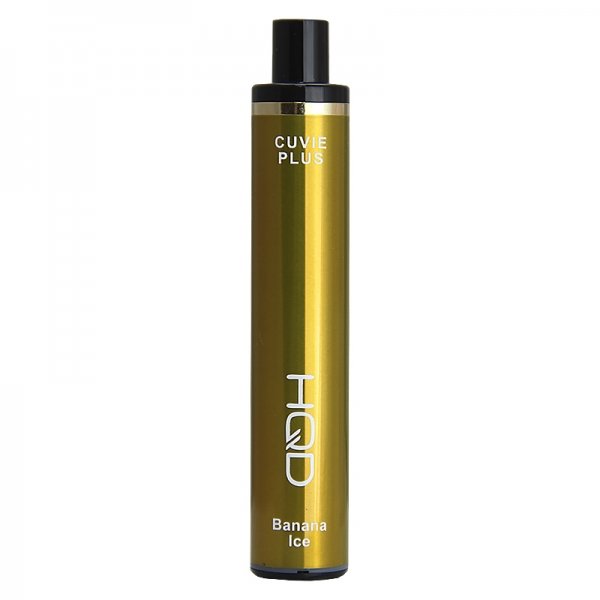 Купить HQD Cuvie Plus ORIGINAL - Банан, 1200 затяжек, 20 мг (2%)