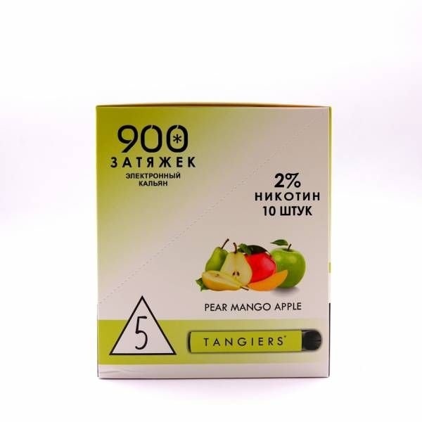Купить Tangiers – Груша, Манго, Яблоко, 900 затяжек, 20 мг (2%)