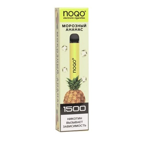 Купить NOQO - Морозный Ананас, 1500 затяжек, 20 мг (2%)