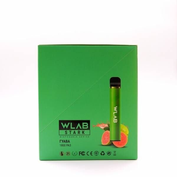Купить Wlab - Гуава, 1800 затяжек, 20 мг (2%)