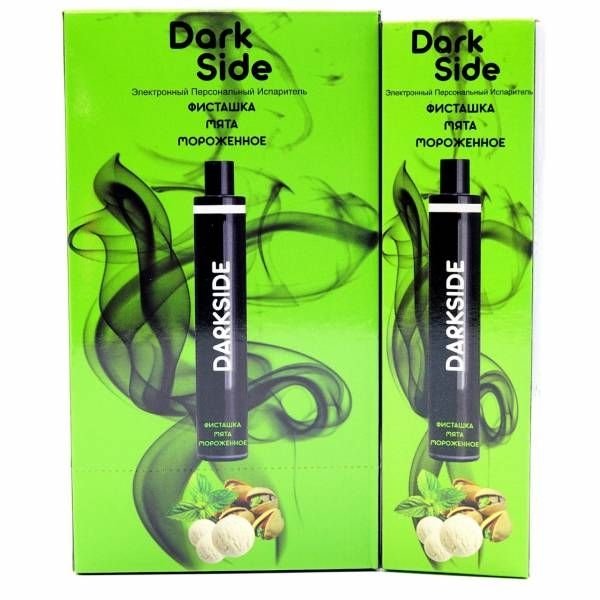 Купить DarkSide – Фисташка, Мята, Мороженое, 1200 затяжек, 20 мг (2%)