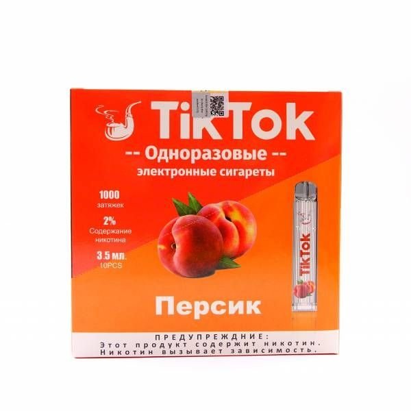 Купить Tik Tok Sweet Dream – Персик, 1000 затяжек, 20 мг (2%)