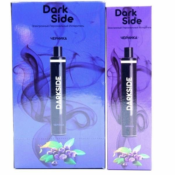 Купить DarkSide – Черника, 1200 затяжек, 20 мг (2%)