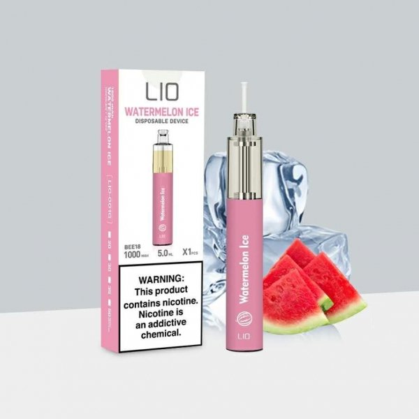 Купить LIO Bee by iJoy - Watermelon Ice (Арбузный лед), 1500 затяжек, 20 мг (2%)