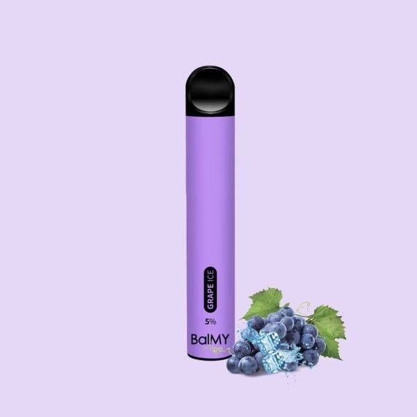 Купить BalMY - Виноград, Лёд, 500 затяжек, 20 мг (2%)