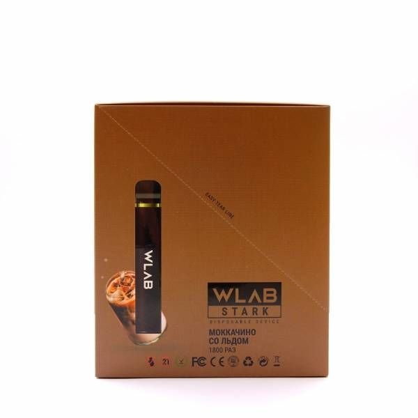 Купить Wlab - Моккачино со льдом, 1800 затяжек, 20 мг (2%)