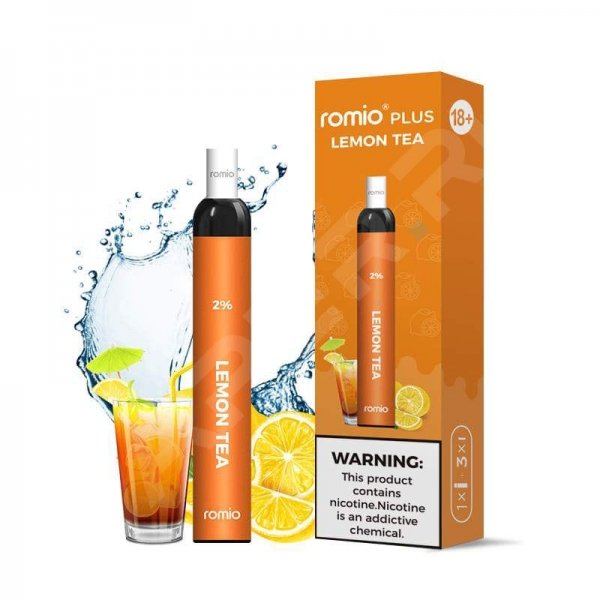 Купить Romio Pus - Lemon Tea (Лимонный чай), 500 затяжек, 20 мг (2%)