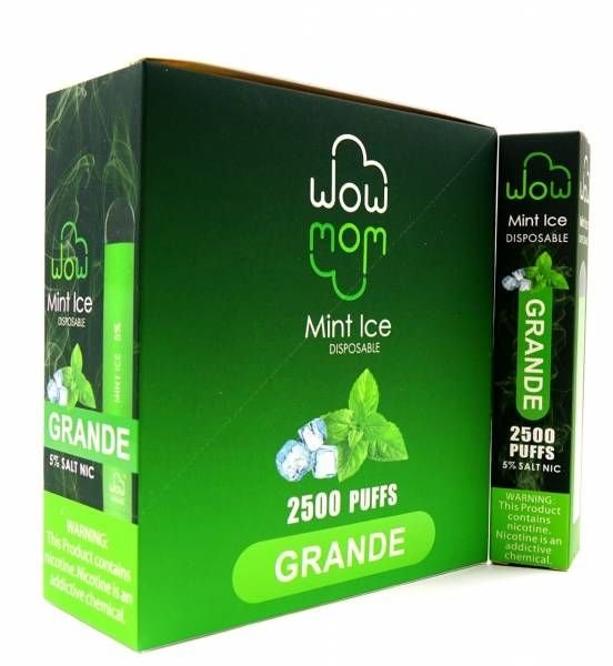 Купить Twins Grande – Ледяная мята, 2500 затяжек, 20 мг (2%)