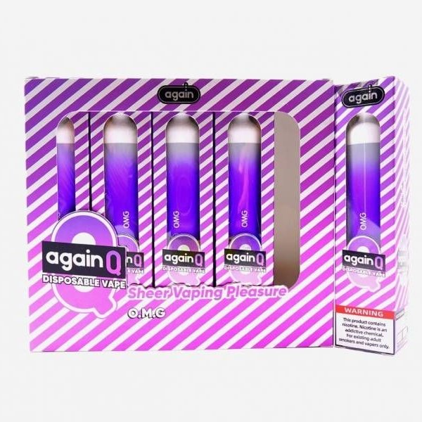 Купить Again Q – ОМГ, 2500 затяжек, 20 мг (2%)