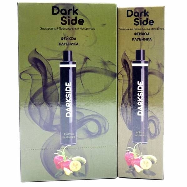 Купить DarkSide – Фейхоа, Клубника, 1200 затяжек, 20 мг (2%)