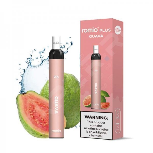 Купить Romio Pus - Guava (Гуава), 500 затяжек, 20 мг (2%)