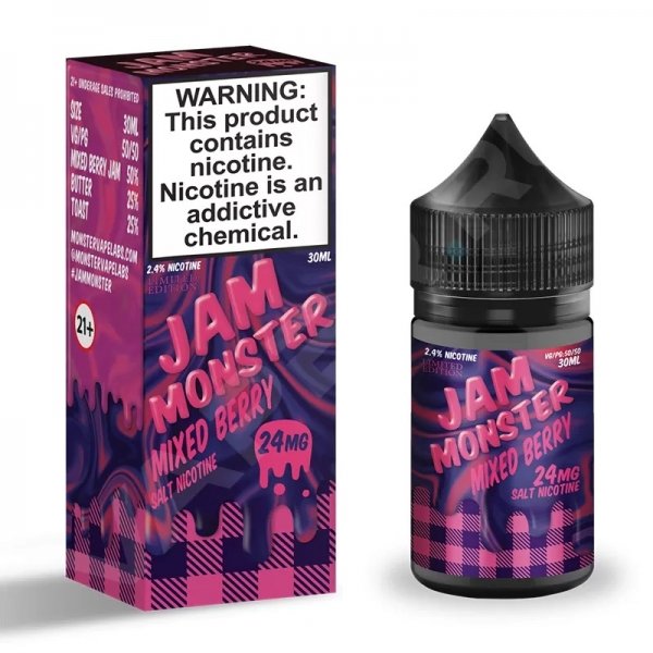 Купить Jam Monsters – Mixed Berry (Ягодный микс) 30мл
