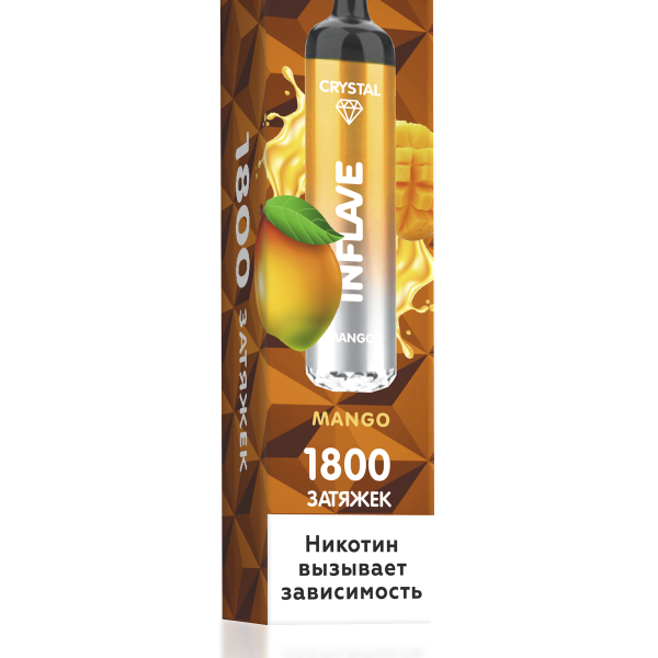 Купить Inflave Crystal - Манго, 2%