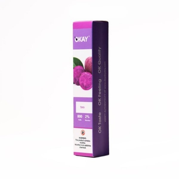Купить Okey - Крем Таро, 800 затяжек, 20 мг (2%)