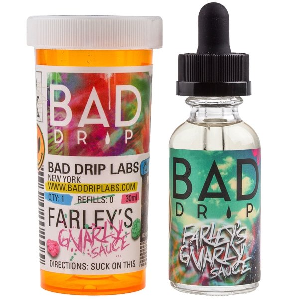 Купить Bad Drip - Farleys Gnarly Sauce (Клубника-Киви) 60мл