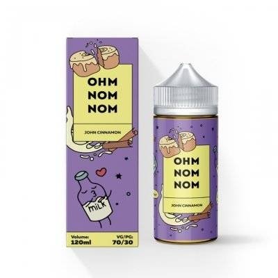 Купить Ohm Nom Nom - John Cinnamon (Булочка с корицей) 120мл
