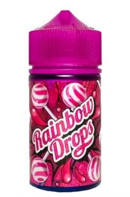 Купить Rainbow drops – Crimson (Конфеты с малиной и сливками) 80мл