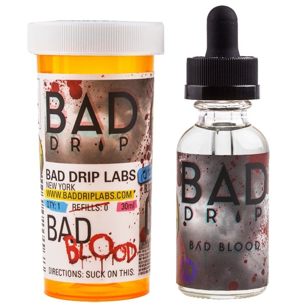 Купить Bad Drip - Bad Blood (Ваниль, Черника) 60мл