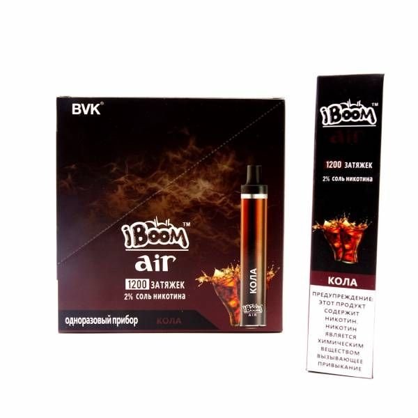 Купить iBoom Air – Кола, 1200 затяжек, 20 мг (2%)