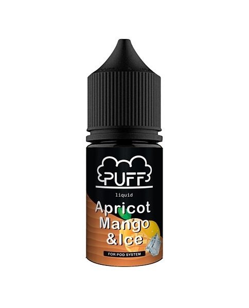 Купить Puff Salt - Apricot Mango & Ice (Абрикос, Манго, Лед) 30мл, 20 мг/мл