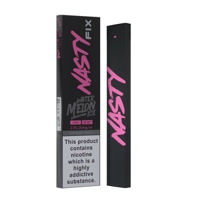 Купить Nasty Fix - Watermelon Ice (Ледяной арбуз), 300 затяжек, 50 мг (5%)